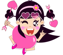 HUAJAi - i LOVE U sticker #9402675