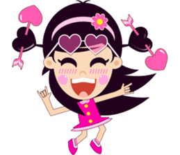 HUAJAi - i LOVE U sticker #9402676