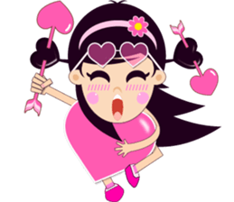 HUAJAi - i LOVE U sticker #9402686