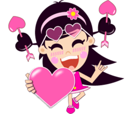 HUAJAi - i LOVE U sticker #9402687