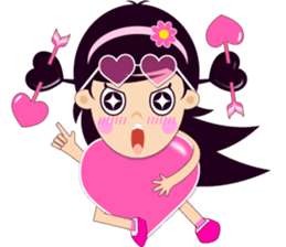 HUAJAi - i LOVE U sticker #9402691