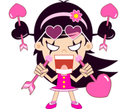 HUAJAi - i LOVE U sticker #9402698