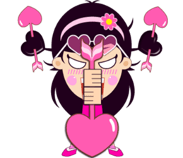 HUAJAi - i LOVE U sticker #9402699