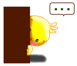 Korean and Japanese. This is a chick. sticker #9402744