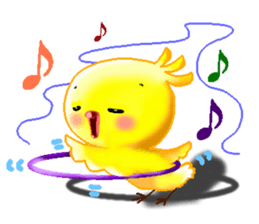 Korean and Japanese. This is a chick. sticker #9402778