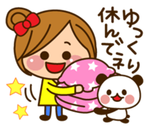 The cute girl who often uses it sticker #9403110