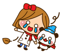 The cute girl who often uses it sticker #9403118