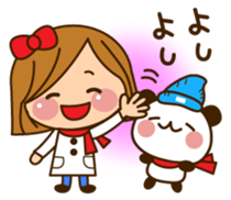 The cute girl who often uses it sticker #9403119