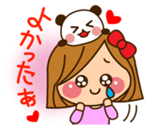 The cute girl who often uses it sticker #9403141