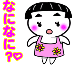 cute girl.kawaii girl sticker #9403473
