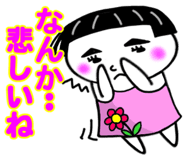 cute girl.kawaii girl sticker #9403474