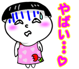 cute girl.kawaii girl sticker #9403500