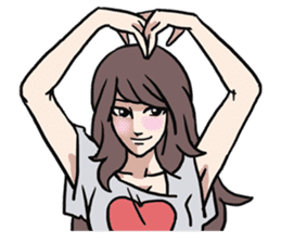 AsB - Love 99 / The Comic Cupple sticker #9403506