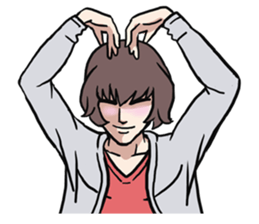 AsB - Love 99 / The Comic Cupple sticker #9403507