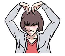 AsB - Love 99 / The Comic Cupple sticker #9403507