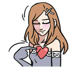 AsB - Love 99 / The Comic Cupple sticker #9403509