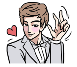 AsB - Love 99 / The Comic Cupple sticker #9403510