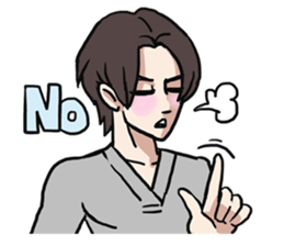 AsB - Love 99 / The Comic Cupple sticker #9403516