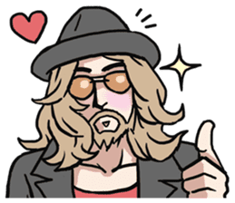 AsB - Love 99 / The Comic Cupple sticker #9403518