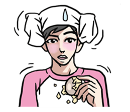 AsB - Love 99 / The Comic Cupple sticker #9403526