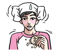 AsB - Love 99 / The Comic Cupple sticker #9403526