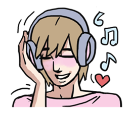 AsB - Love 99 / The Comic Cupple sticker #9403532