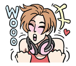 AsB - Love 99 / The Comic Cupple sticker #9403534