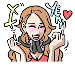 AsB - Love 99 / The Comic Cupple sticker #9403535