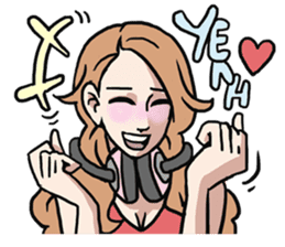 AsB - Love 99 / The Comic Cupple sticker #9403535