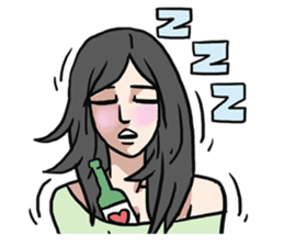 AsB - Love 99 / The Comic Cupple sticker #9403538