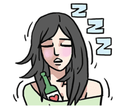 AsB - Love 99 / The Comic Cupple sticker #9403538