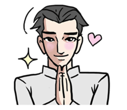 AsB - Love 99 / The Comic Cupple sticker #9403540