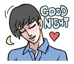 AsB - Love 99 / The Comic Cupple sticker #9403543