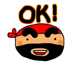 Carpenter's beard sticker #9403817