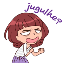 Cute Korean Girl sticker #9403951