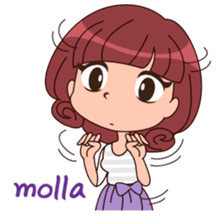 Cute Korean Girl sticker #9403960