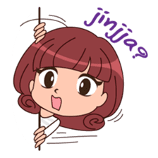 Cute Korean Girl sticker #9403966