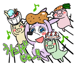 wolf&Three Little Pigs sticker #9404282