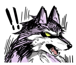 wolf&Three Little Pigs sticker #9404303