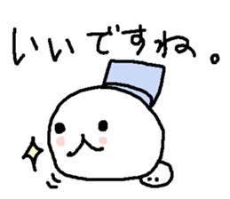 Cute snow man stickers. sticker #9404321