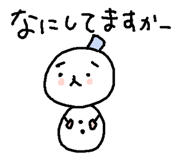 Cute snow man stickers. sticker #9404324