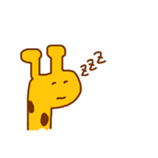 giraffe enjoy everyday sticker #9405368
