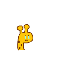 giraffe enjoy everyday sticker #9405375