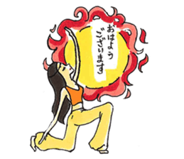 Beautiful Yoga Life sticker #9406246