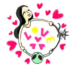 Beautiful Yoga Life sticker #9406251