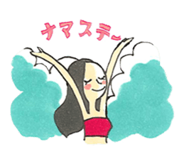 Beautiful Yoga Life sticker #9406260