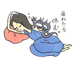 Beautiful Yoga Life sticker #9406263