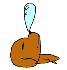 Toy poodle Choco sticker #9407004