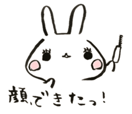 Funwari Rabbit 3 sticker #9407162