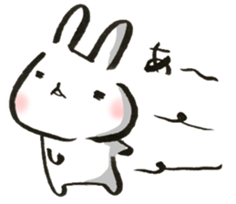 Funwari Rabbit 3 sticker #9407170